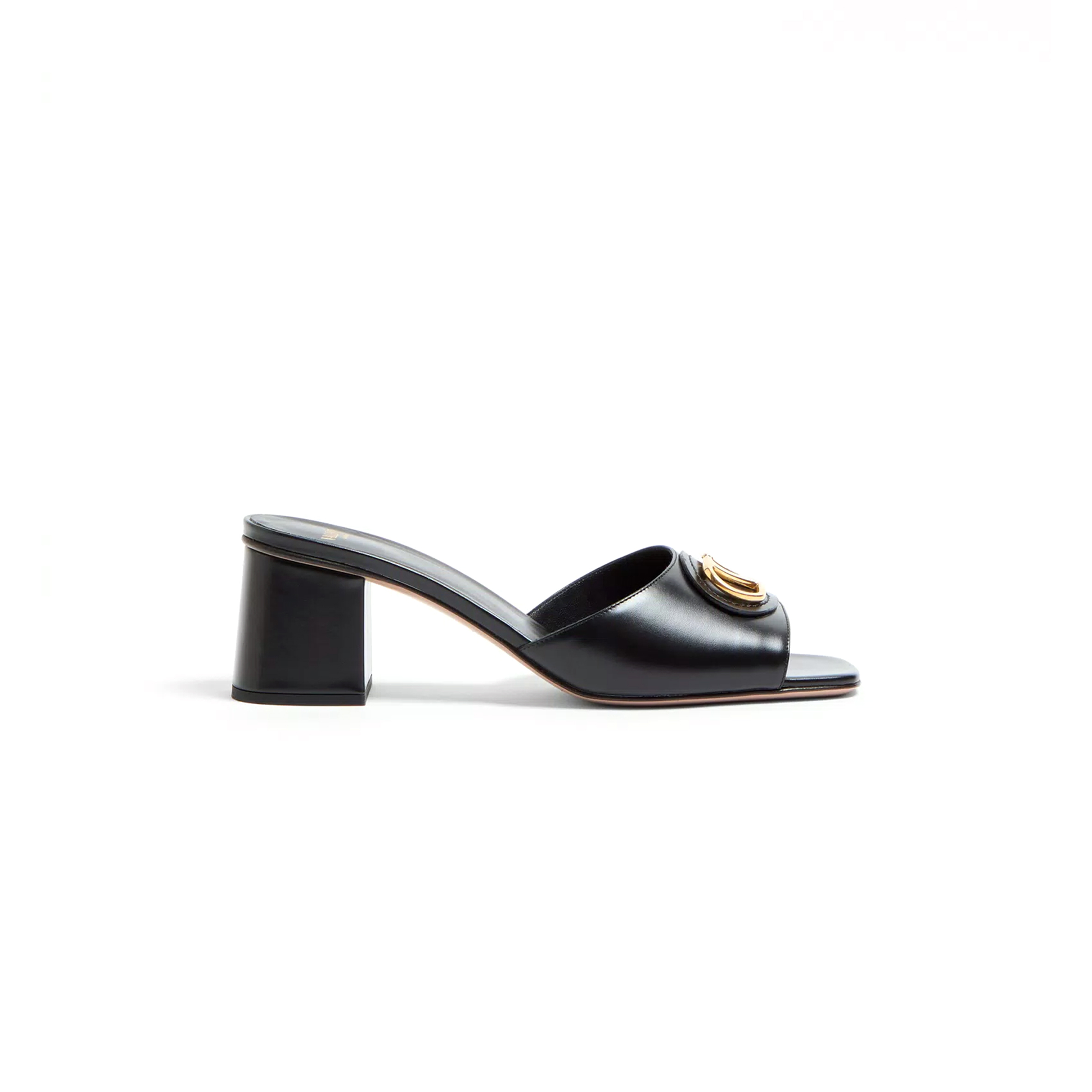 VALENTINO VLOGO SIGNATURE SLIDE SANDAL IN CALFSKIN 60MM 6W0S0MH7DSH_0NO VALENTINO VLOGO SIGNATURE SLIDE SANDAL IN CALFSKIN 60MM 6W0S0MH7DSH_0NO